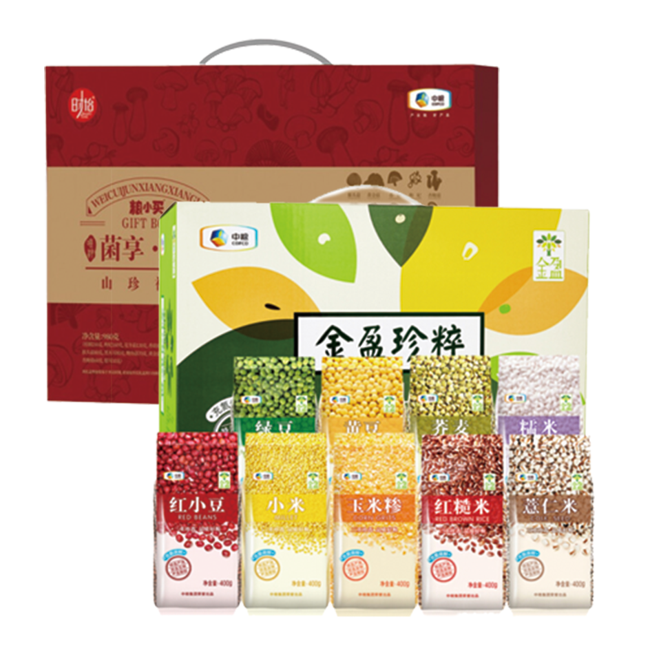 中粮时怡山珍+杂粮礼盒      