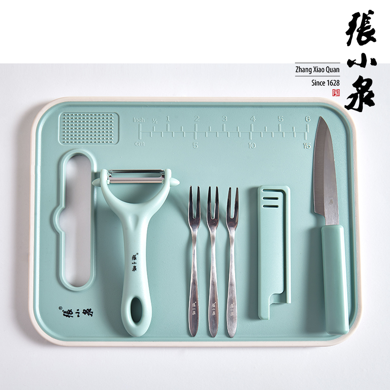 张小泉轻奢果蔬六件套      